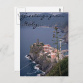 Groeten uit Italië... Briefkaart (Voorkant / Achterkant)