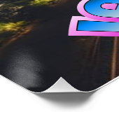 Groeten uit Jakarta Indonesië Perfect Poster (Hoek)