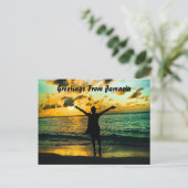 Groeten uit Jamaica - Briefkaart (Staand voorkant)