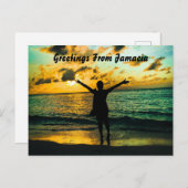 Groeten uit Jamaica - Briefkaart (Voorkant / Achterkant)