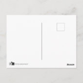 Groeten uit Japan Briefkaart Mt. Fiji Schilderacht (Achterkant)