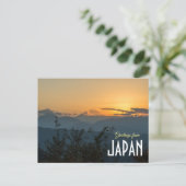 Groeten uit Japan Mount Fuji Briefkaart (Staand voorkant)