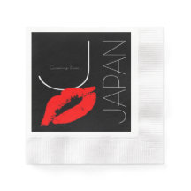 Groeten uit Japanse Rode Lipstick Kiss
