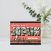 Groeten uit Joplin Briefkaart (Staand voorkant)