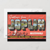 Groeten uit Joplin Briefkaart (Voorkant / Achterkant)