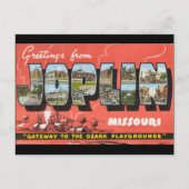 Groeten uit Joplin Briefkaart (Voorkant)