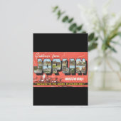 Groeten uit Joplin Briefkaart (Staand voorkant)
