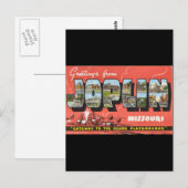 Groeten uit Joplin Briefkaart (Voorkant / Achterkant)