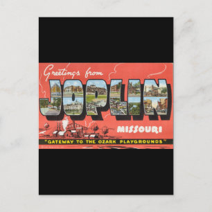 Groeten uit Joplin Briefkaart
