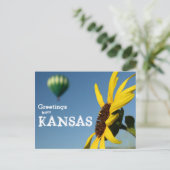 Groeten uit Kansas Briefkaart (Staand voorkant)