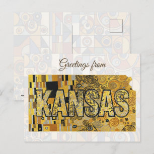 Groeten uit Kansas Briefkaart