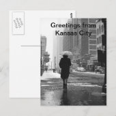 Groeten uit Kansas City  Kansas City Briefkaart (Voorkant / Achterkant)