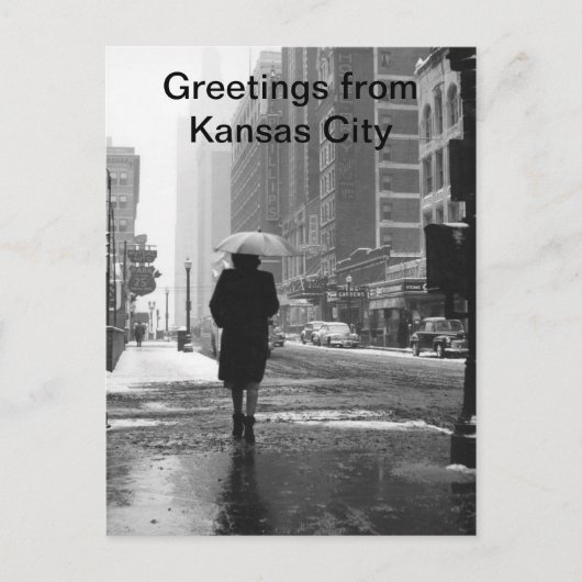 Groeten uit Kansas City  Kansas City Briefkaart (Voorkant)