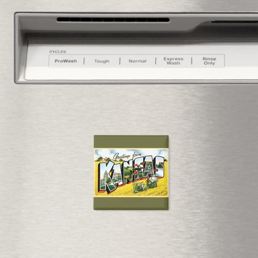 Groeten uit Kansas Magneet (Insitu (Vaatwasser))