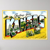Groeten uit Kansas Poster (Voorkant)