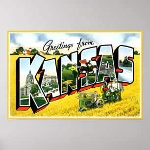 Groeten uit Kansas Poster