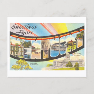 groeten uit Kentucky Briefkaart