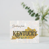 Groeten uit Kentucky Briefkaart (Staand voorkant)