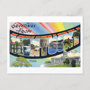 groeten uit Kentucky Briefkaart