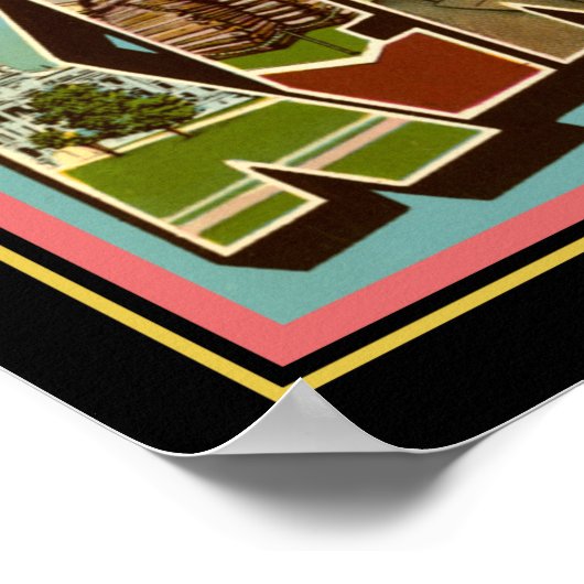  "Groeten uit Kentucky" Poster (Hoek)