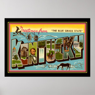  "Groeten uit Kentucky" Poster