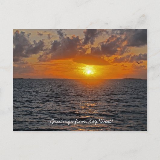 Groeten uit Key West briefkaart (Voorkant)