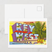 groeten uit Key West, Florida Briefkaart (Voorkant / Achterkant)