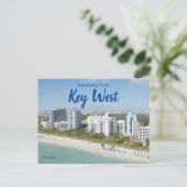 Groeten uit Key West Florida Briefkaart (Staand voorkant)