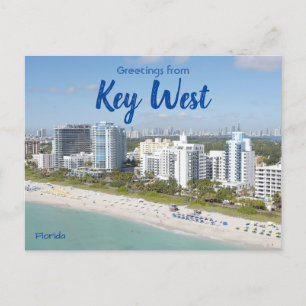 Groeten uit Key West Florida Post Card Briefkaart