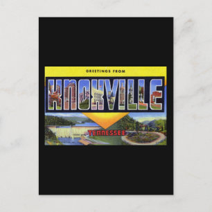 Groeten uit Knoxville Tennessee Briefkaart