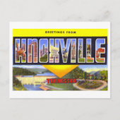  groeten uit Knoxville, Tennessee, Briefkaart (Voorkant)