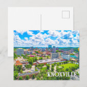 Groeten uit Knoxville, Tennessee, Verenigde Staten Briefkaart (Voorkant / Achterkant)
