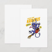 Groeten uit Krampus Bedankkaart (Voorkant / Achterkant)
