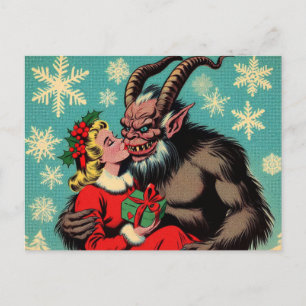 Groeten uit Krampus Briefkaart