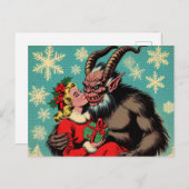 Groeten uit Krampus Briefkaart (Voorkant / Achterkant)