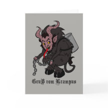 Groeten uit Krampus in Bruin
