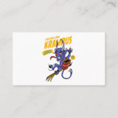 Groeten uit Krampus Visitekaartje (Voorkant)