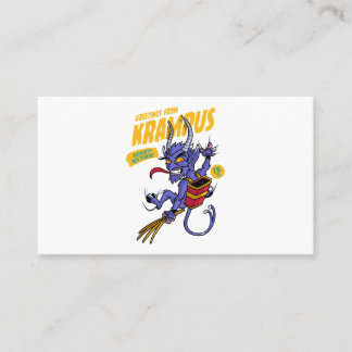 Groeten uit Krampus Visitekaartje
