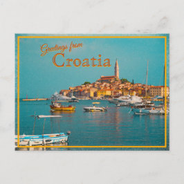 Groeten uit Kroatië Briefkaart