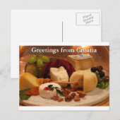 Groeten uit Kroatië Briefkaart (Voorkant / Achterkant)