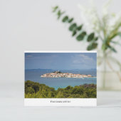 Groeten uit Kroatië, Primosten Briefkaart (Staand voorkant)