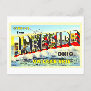  groeten uit Lakeside, Ohio, Briefkaart