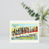 groeten uit Lakeside, Ohio, Briefkaart (Staand voorkant)
