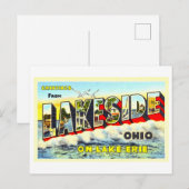 groeten uit Lakeside, Ohio, Briefkaart (Voorkant / Achterkant)