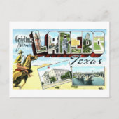 groeten uit Laredo, Texas Briefkaart (Voorkant)