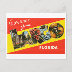  groeten uit Largo, Florida Briefkaart