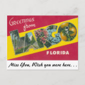 Groeten uit Largo, Florida Briefkaart (Voorkant)