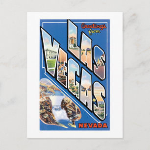 Groeten uit Las Vegas! Briefkaart