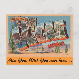 Groeten uit Las Vegas Briefkaart