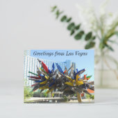 Groeten uit Las Vegas Briefkaart (Staand voorkant)